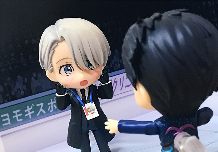 Yuri!!! on Ice - Katsuki Yuuri - Makkachin - Nendoroid (#762) - Free Skating Ver. (Orange Rouge) photo 30