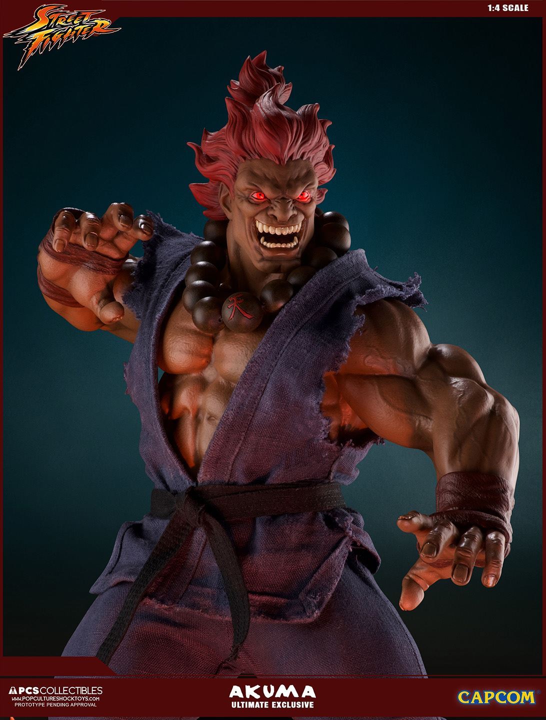 Street Fighter II - Street Fighter III - Street Fighter IV - Street Fighter V - Street Fighter Zero - Gouki - Mixed Media - 1/4 - PCS Exclusive, Ultimate EX (Premium Collectibles Studio) photo 3