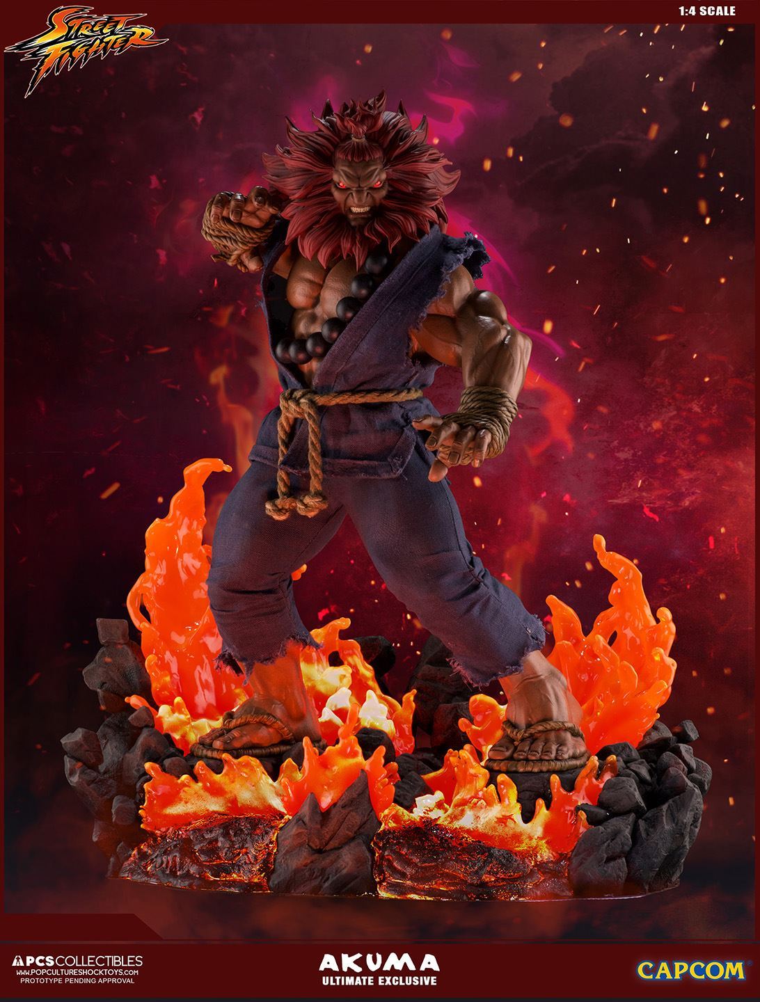 Street Fighter II - Street Fighter III - Street Fighter IV - Street Fighter V - Street Fighter Zero - Gouki - Mixed Media - 1/4 - PCS Exclusive, Ultimate EX (Premium Collectibles Studio) photo 7