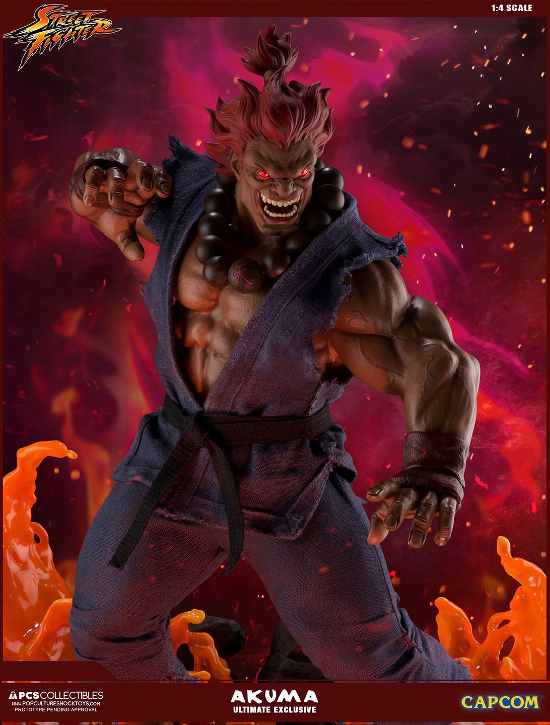 Street Fighter II - Street Fighter III - Street Fighter IV - Street Fighter V - Street Fighter Zero - Gouki - Mixed Media - 1/4 - PCS Exclusive, Ultimate EX (Premium Collectibles Studio) photo 8