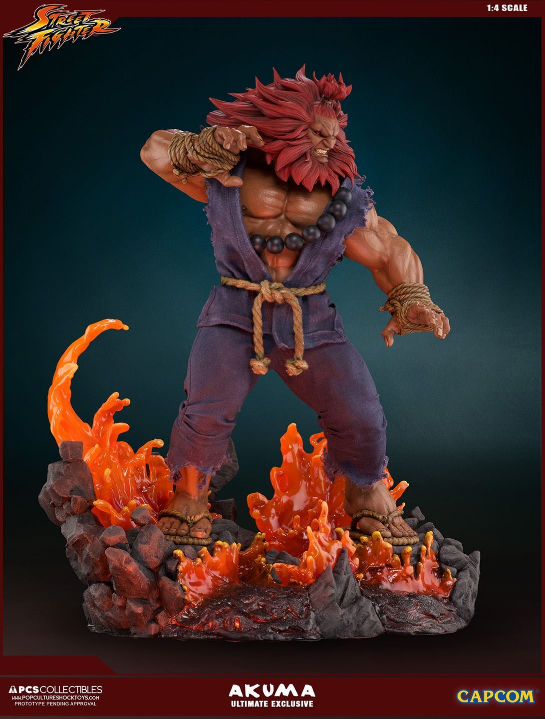 Street Fighter II - Street Fighter III - Street Fighter IV - Street Fighter V - Street Fighter Zero - Gouki - Mixed Media - 1/4 - PCS Exclusive, Ultimate EX (Premium Collectibles Studio) photo 9