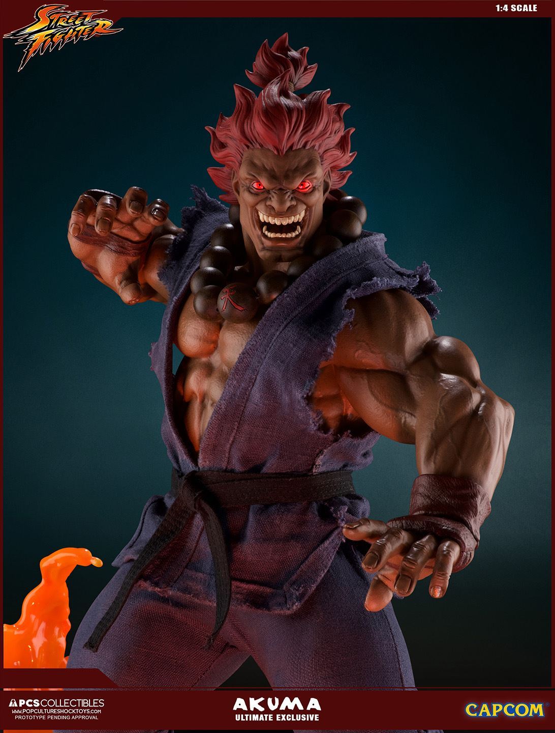 Street Fighter II - Street Fighter III - Street Fighter IV - Street Fighter V - Street Fighter Zero - Gouki - Mixed Media - 1/4 - PCS Exclusive, Ultimate EX (Premium Collectibles Studio) photo 11