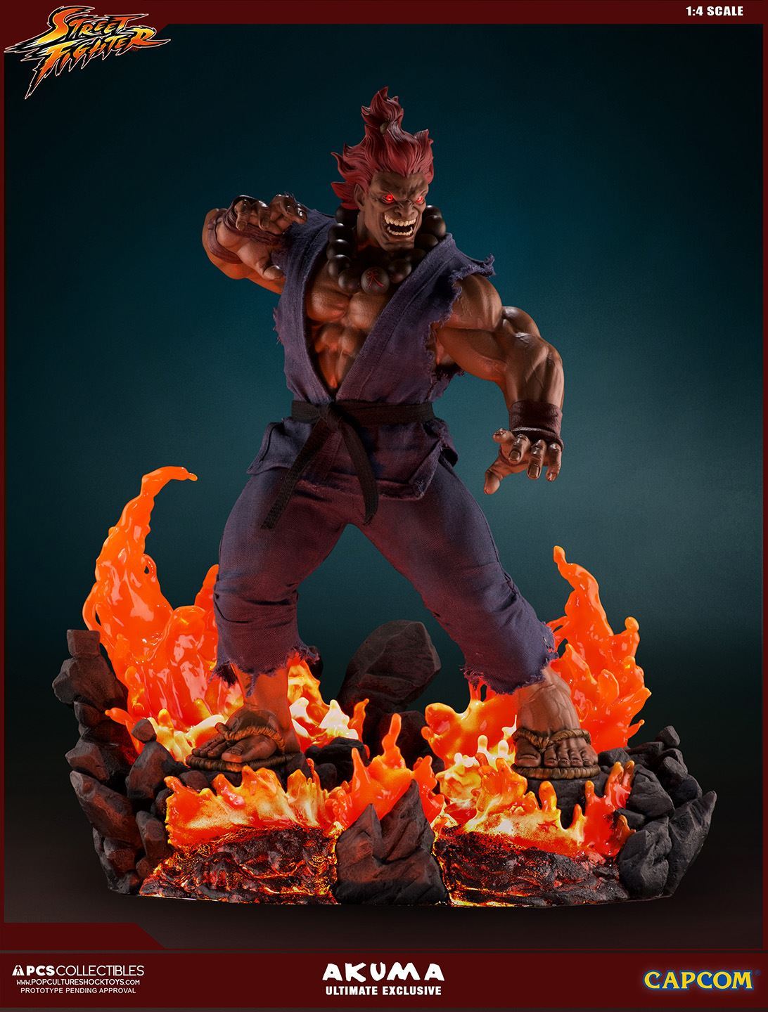 Street Fighter II - Street Fighter III - Street Fighter IV - Street Fighter V - Street Fighter Zero - Gouki - Mixed Media - 1/4 - PCS Exclusive, Ultimate EX (Premium Collectibles Studio) photo 16