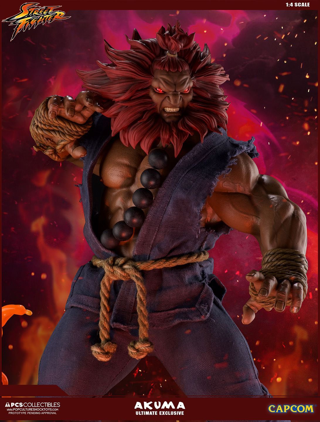 Street Fighter II - Street Fighter III - Street Fighter IV - Street Fighter V - Street Fighter Zero - Gouki - Mixed Media - 1/4 - PCS Exclusive, Ultimate EX (Premium Collectibles Studio) photo 21