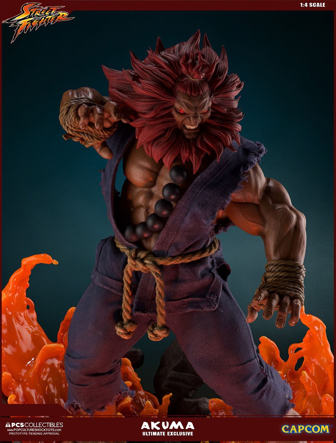 Street Fighter II - Street Fighter III - Street Fighter IV - Street Fighter V - Street Fighter Zero - Gouki - Mixed Media - 1/4 - PCS Exclusive, Ultimate EX (Premium Collectibles Studio) photo 23