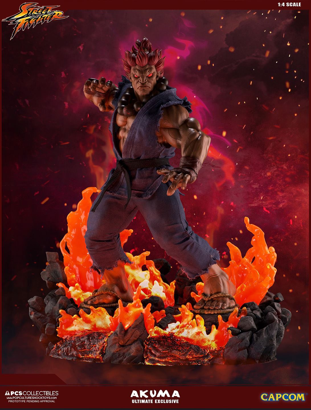Street Fighter II - Street Fighter III - Street Fighter IV - Street Fighter V - Street Fighter Zero - Gouki - Mixed Media - 1/4 - PCS Exclusive, Ultimate EX (Premium Collectibles Studio) photo 27