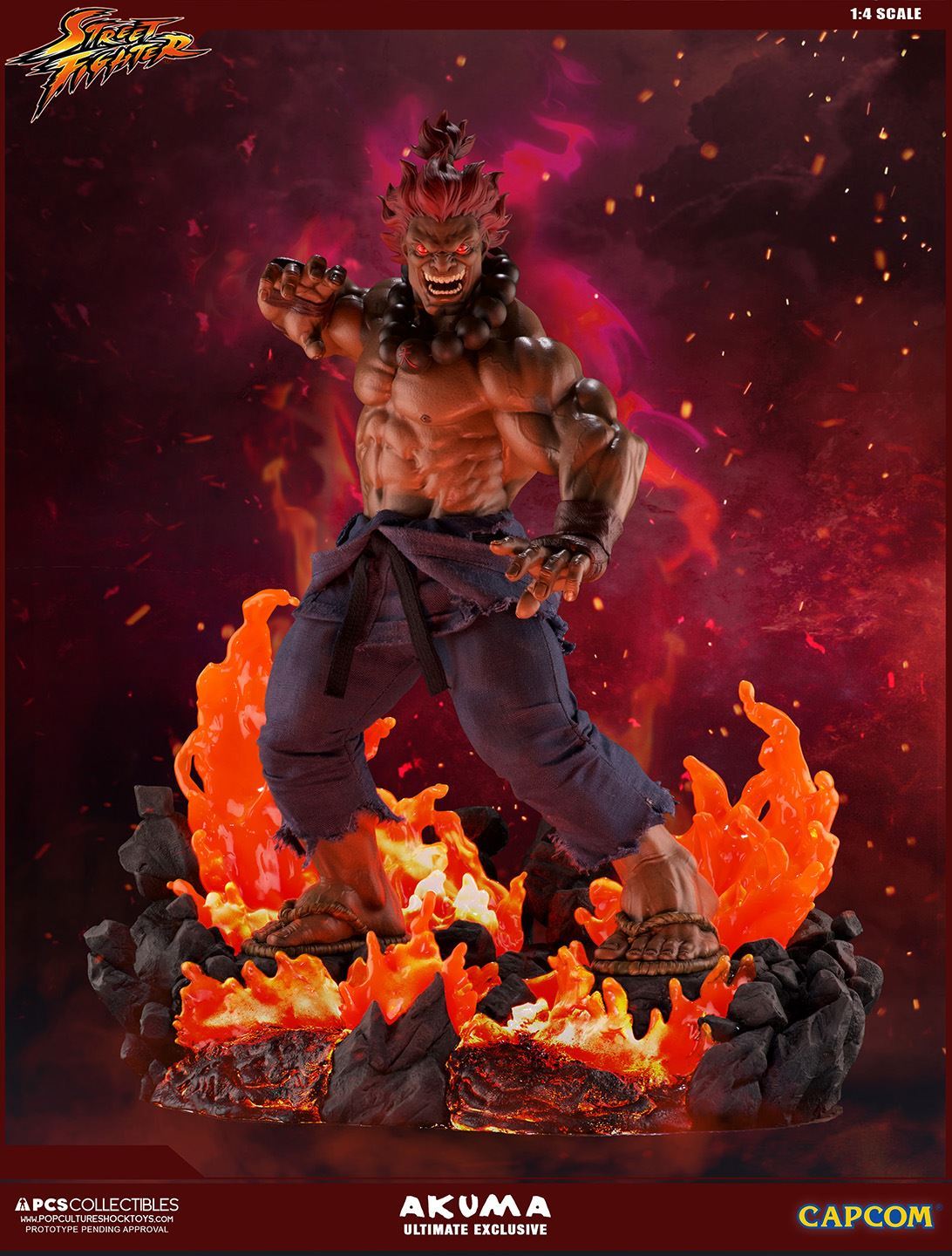 Street Fighter II - Street Fighter III - Street Fighter IV - Street Fighter V - Street Fighter Zero - Gouki - Mixed Media - 1/4 - PCS Exclusive, Ultimate EX (Premium Collectibles Studio) photo 34