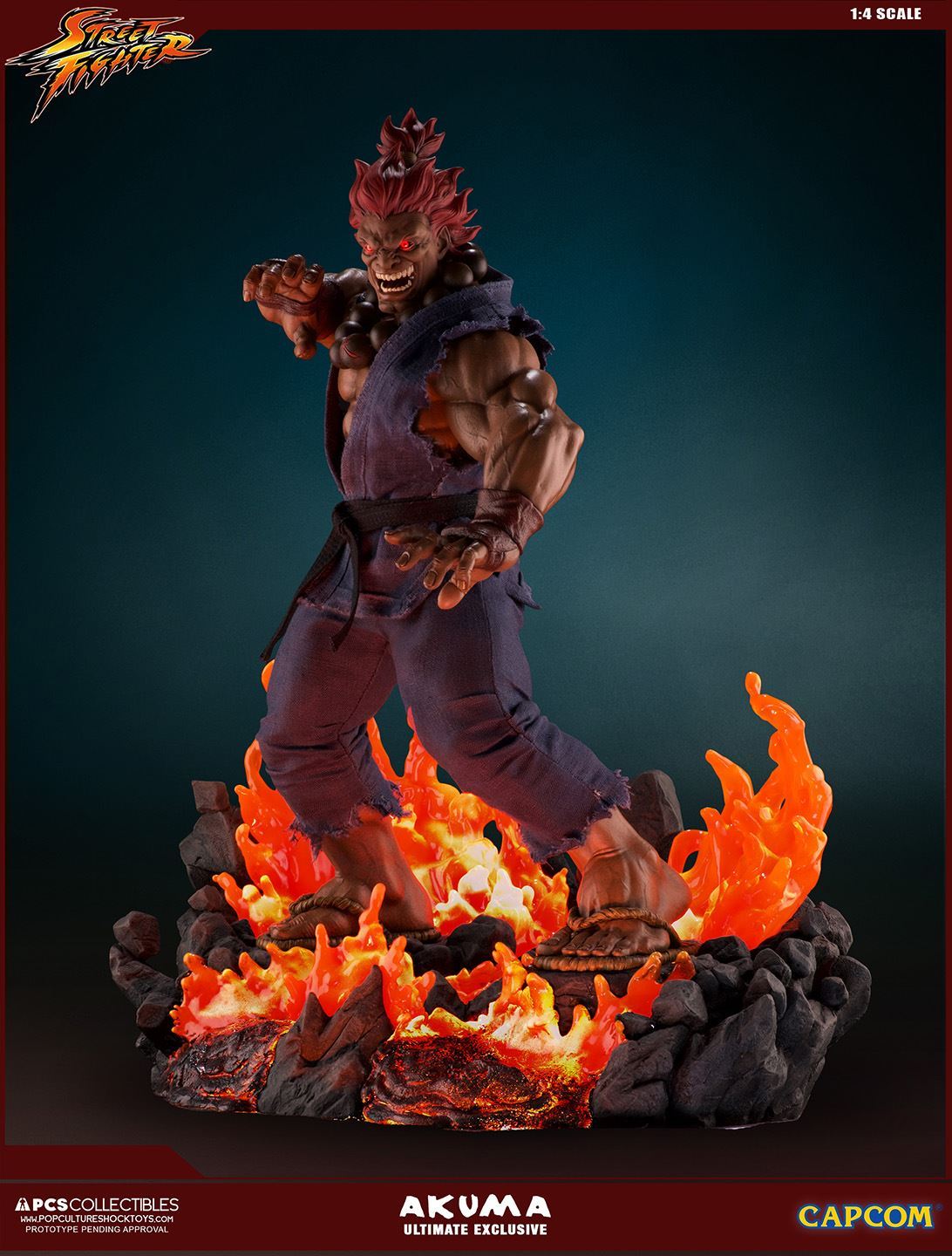 Street Fighter II - Street Fighter III - Street Fighter IV - Street Fighter V - Street Fighter Zero - Gouki - Mixed Media - 1/4 - PCS Exclusive, Ultimate EX (Premium Collectibles Studio) photo 35