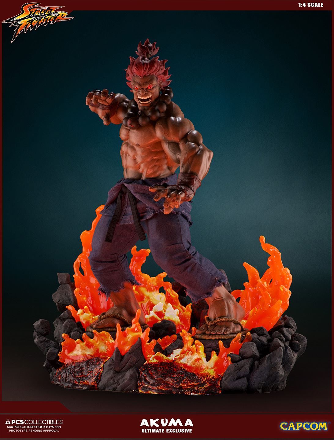 Street Fighter II - Street Fighter III - Street Fighter IV - Street Fighter V - Street Fighter Zero - Gouki - Mixed Media - 1/4 - PCS Exclusive, Ultimate EX (Premium Collectibles Studio) photo 37