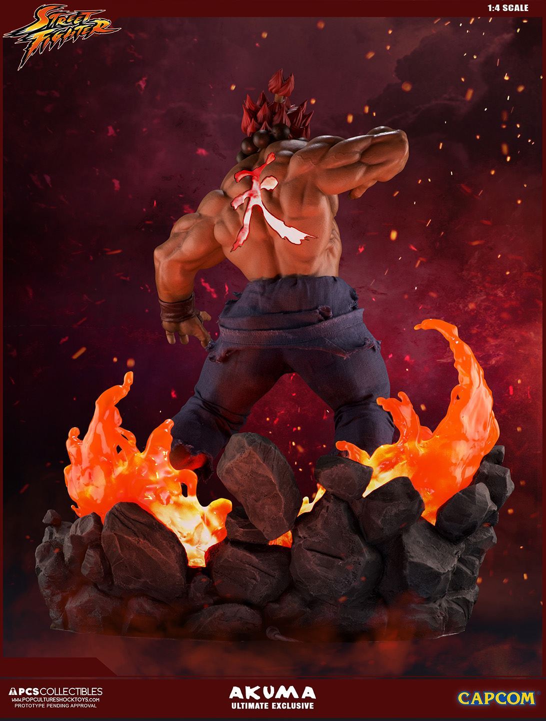 Street Fighter II - Street Fighter III - Street Fighter IV - Street Fighter V - Street Fighter Zero - Gouki - Mixed Media - 1/4 - PCS Exclusive, Ultimate EX (Premium Collectibles Studio) photo 74