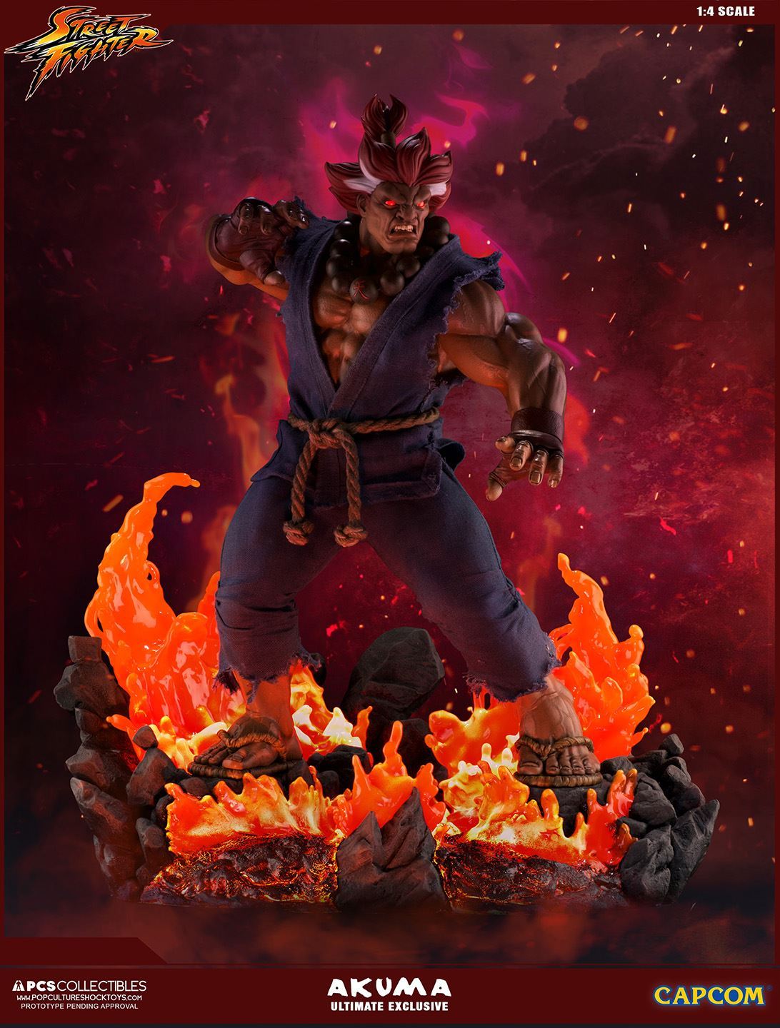 Street Fighter II - Street Fighter III - Street Fighter IV - Street Fighter V - Street Fighter Zero - Gouki - Mixed Media - 1/4 - PCS Exclusive, Ultimate EX (Premium Collectibles Studio) photo 90