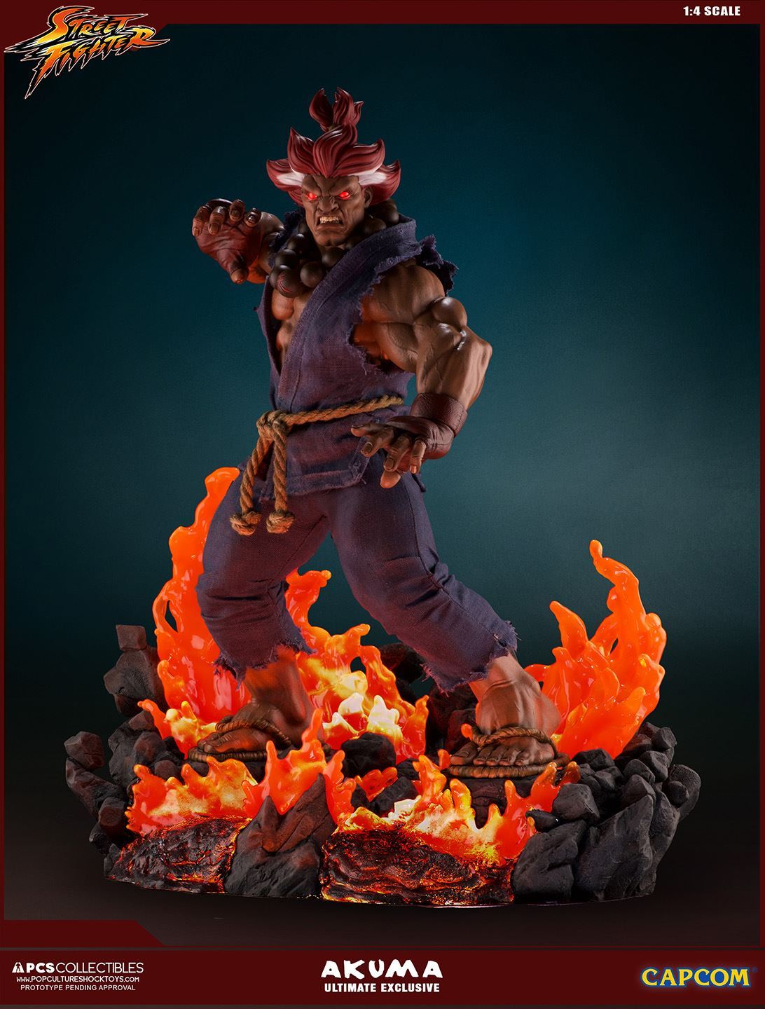 Street Fighter II - Street Fighter III - Street Fighter IV - Street Fighter V - Street Fighter Zero - Gouki - Mixed Media - 1/4 - PCS Exclusive, Ultimate EX (Premium Collectibles Studio) photo 93