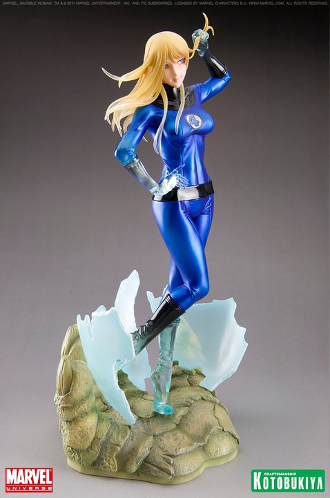 Fantastic Four - Invisible Woman - Bishoujo Statue - Marvel x Bishoujo - 1/7 (Kotobukiya) photo 5