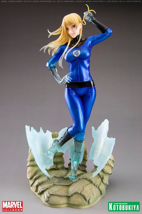 Fantastic Four - Invisible Woman - Bishoujo Statue - Marvel x Bishoujo - 1/7 (Kotobukiya) photo 7