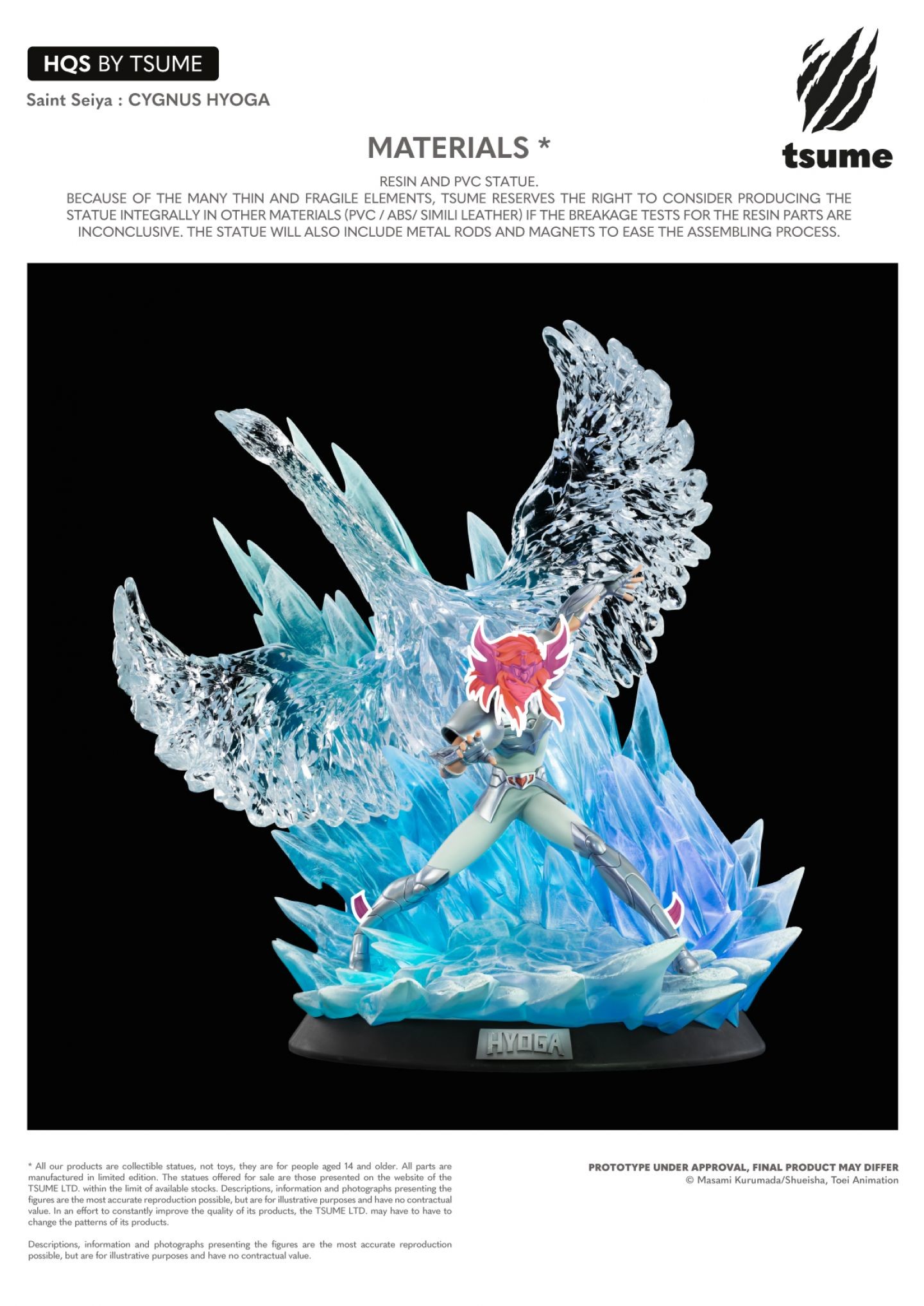 Saint Seiya - Cygnus Hyoga - HQS - 1/6 (Tsume) photo 5
