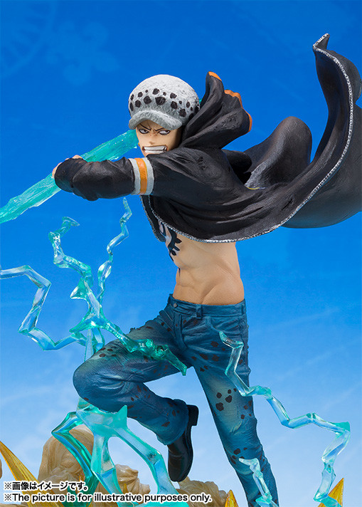 One Piece - Trafalgar Law - Chou Gekisen -Extra Battle- - Figuarts ZERO - Gamma Knife (Bandai) photo 3