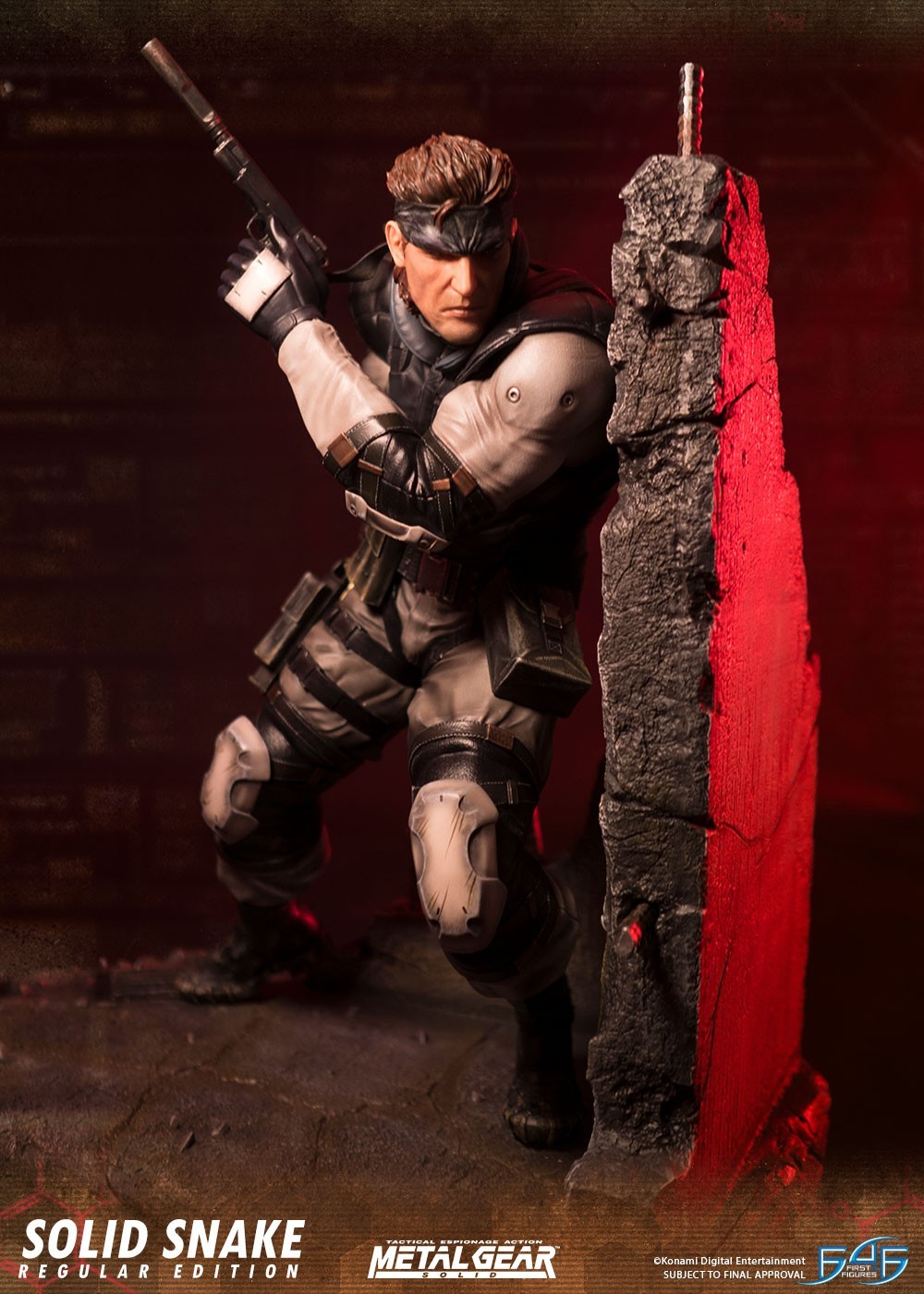 Metal Gear Solid - Solid Snake - 1/4 - Regular Edition (First 4 Figures) photo 9