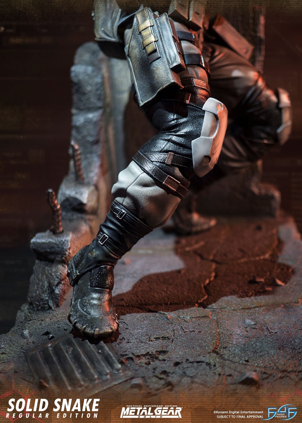 Metal Gear Solid - Solid Snake - 1/4 - Regular Edition (First 4 Figures) photo 12