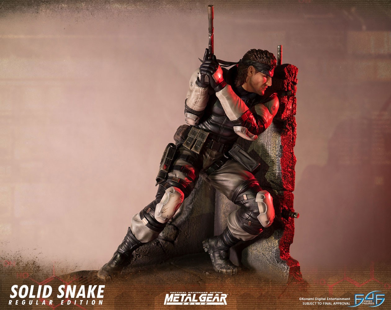 Metal Gear Solid - Solid Snake - 1/4 - Regular Edition (First 4 Figures) photo 22