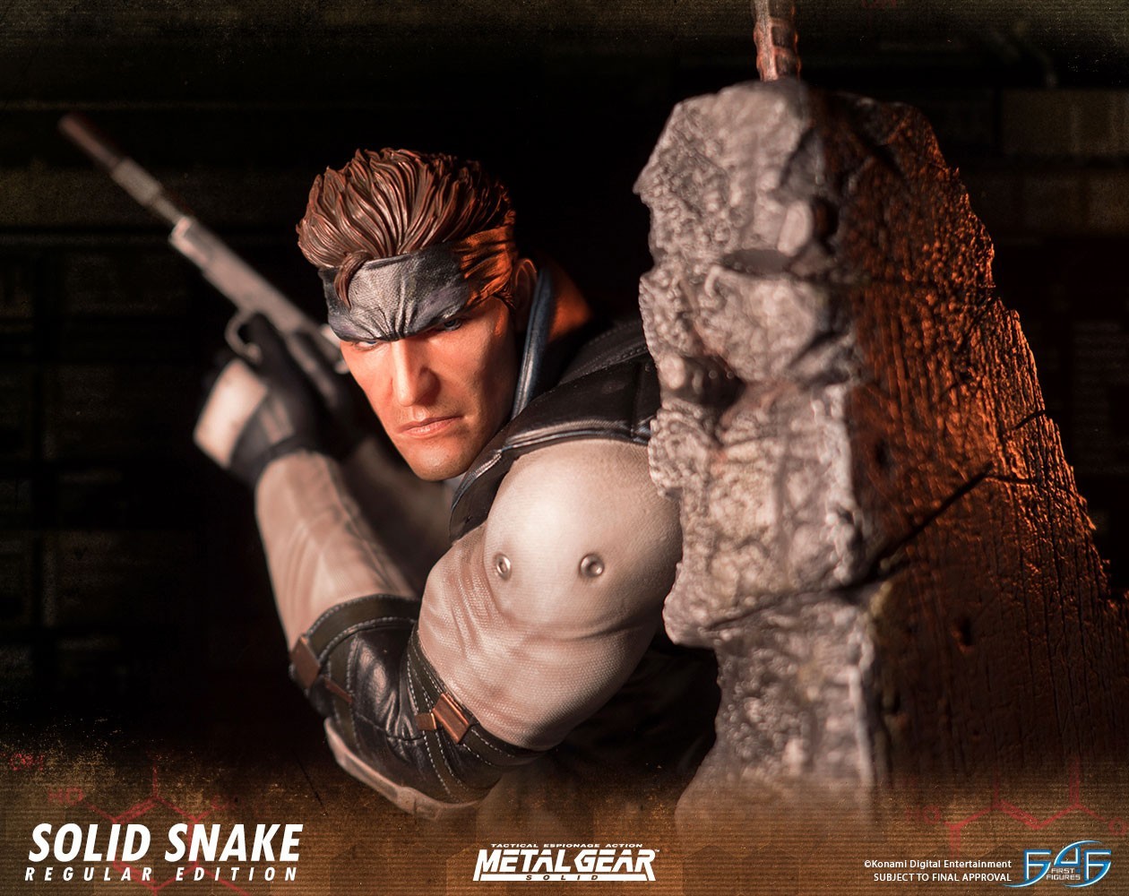 Metal Gear Solid - Solid Snake - 1/4 - Regular Edition (First 4 Figures) photo 30