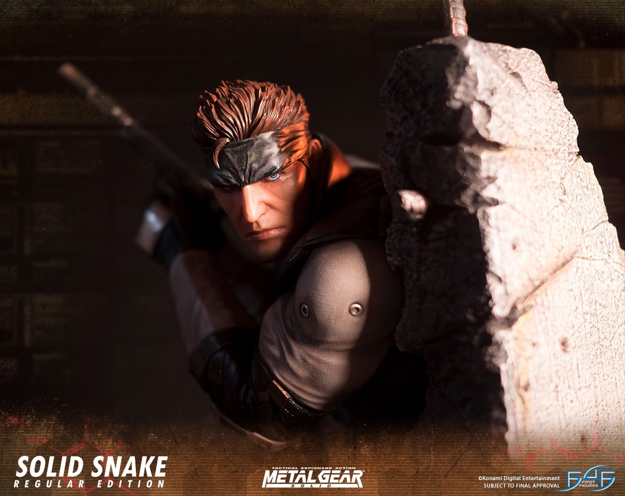 Metal Gear Solid - Solid Snake - 1/4 - Regular Edition (First 4 Figures) photo 31