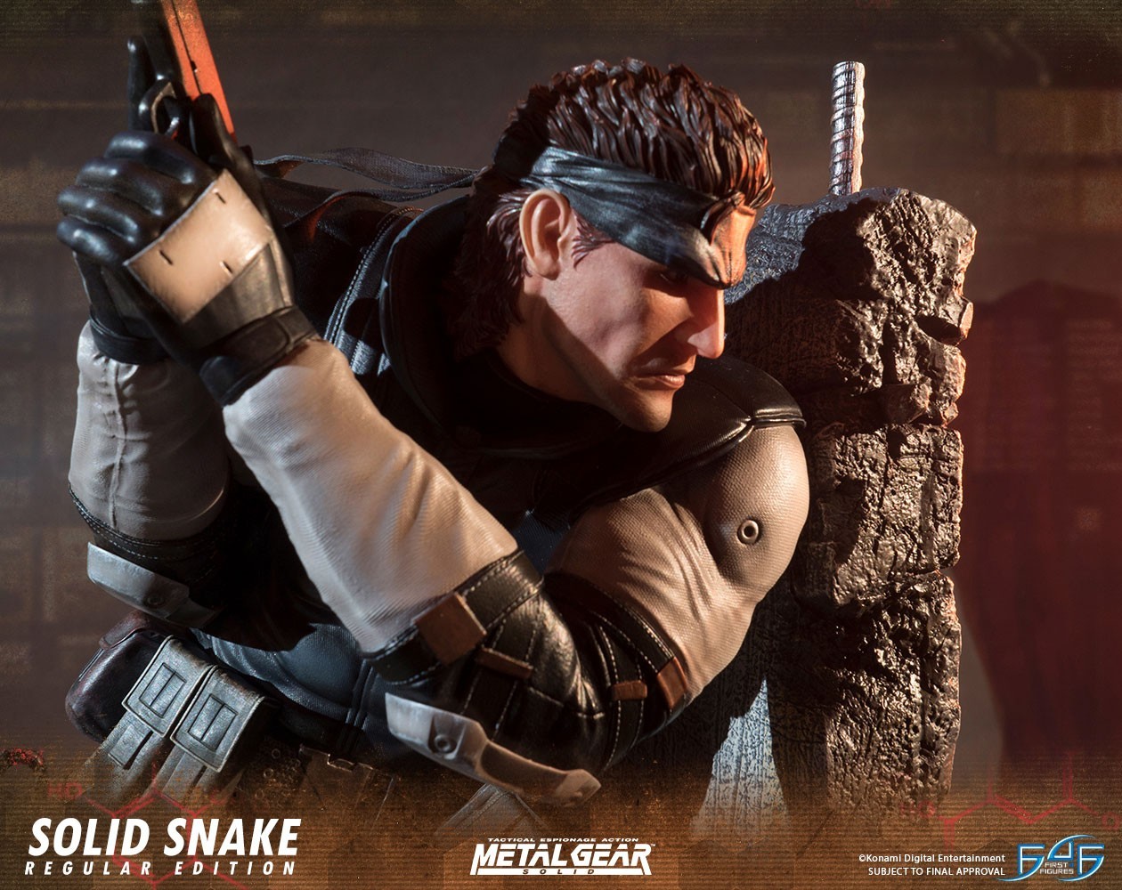Metal Gear Solid - Solid Snake - 1/4 - Regular Edition (First 4 Figures) photo 33