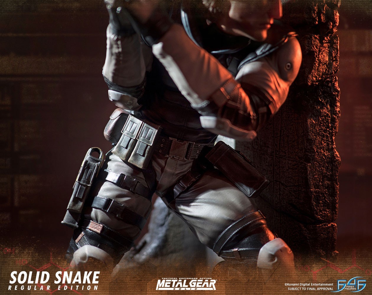 Metal Gear Solid - Solid Snake - 1/4 - Regular Edition (First 4 Figures) photo 40