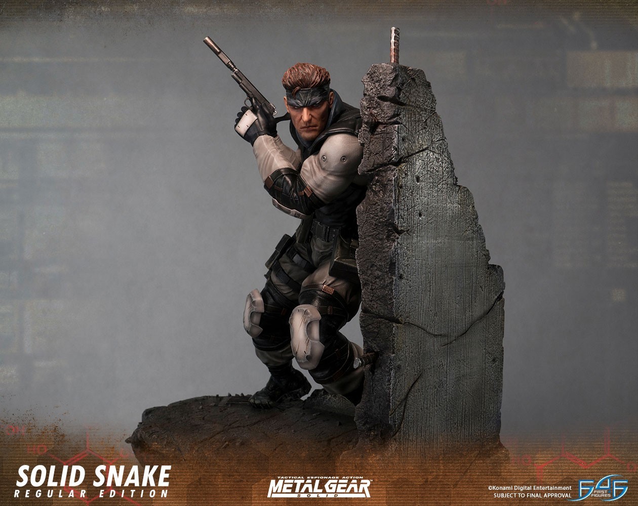Metal Gear Solid - Solid Snake - 1/4 - Regular Edition (First 4 Figures) photo 45