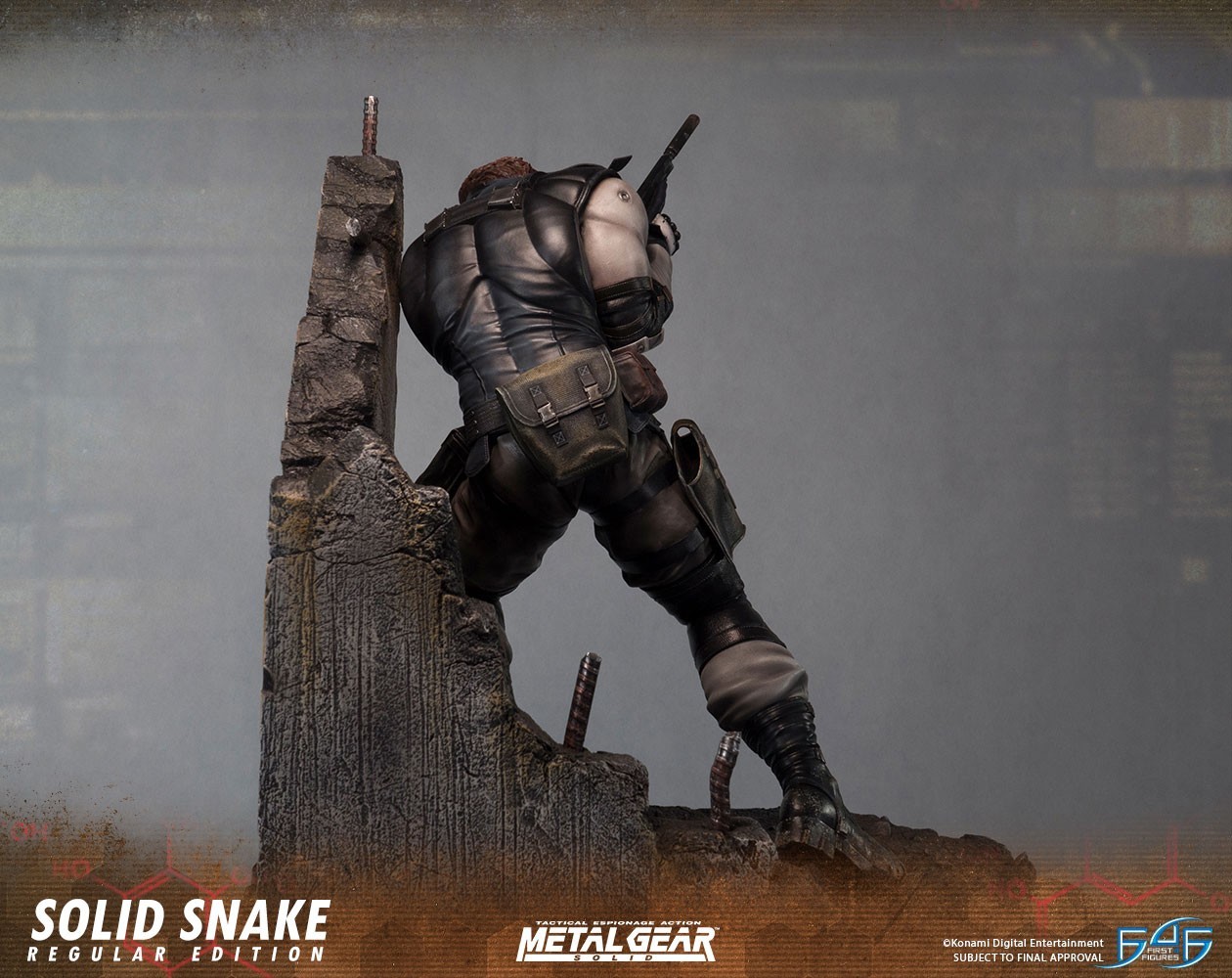 Metal Gear Solid - Solid Snake - 1/4 - Regular Edition (First 4 Figures) photo 47