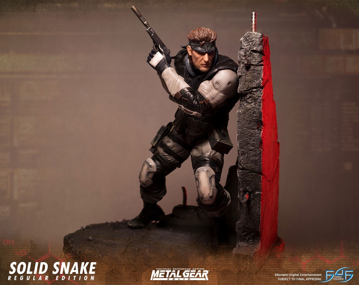 Metal Gear Solid - Solid Snake - 1/4 - Regular Edition (First 4 Figures) photo 53