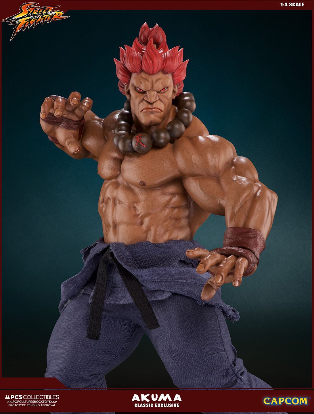 Street Fighter IV - Gouki - Mixed Media - 1/4 - PCS Exclusive, Classic EX (Premium Collectibles Studio) photo 2