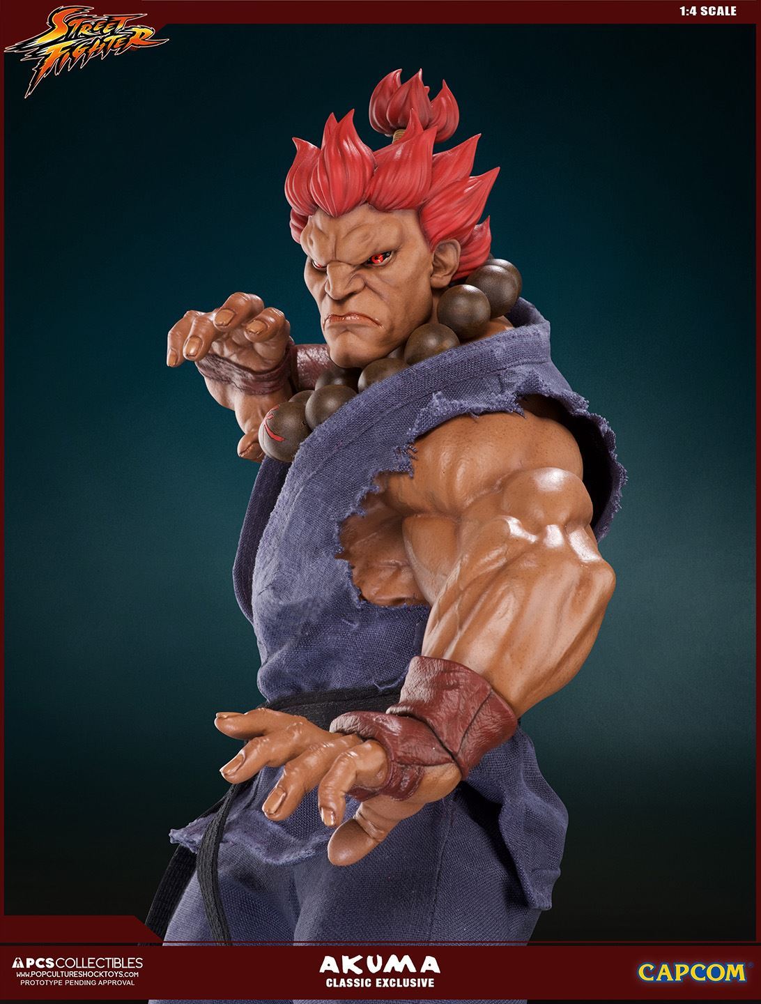 Street Fighter IV - Gouki - Mixed Media - 1/4 - PCS Exclusive, Classic EX (Premium Collectibles Studio) photo 7