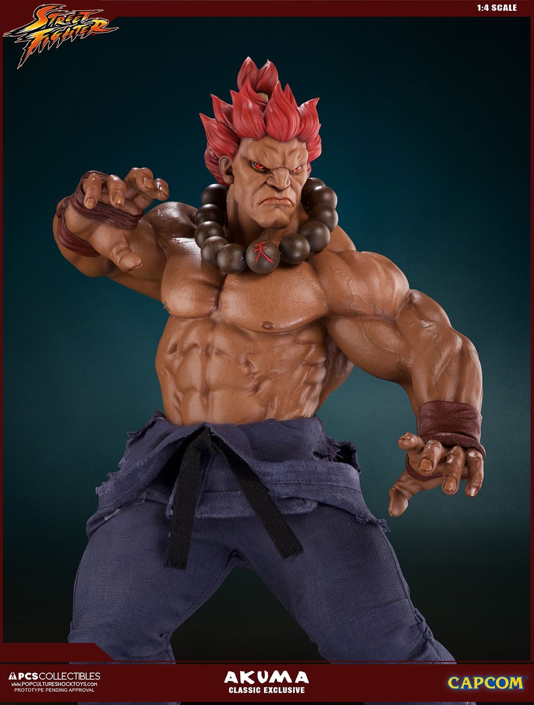 Street Fighter IV - Gouki - Mixed Media - 1/4 - PCS Exclusive, Classic EX (Premium Collectibles Studio) photo 8