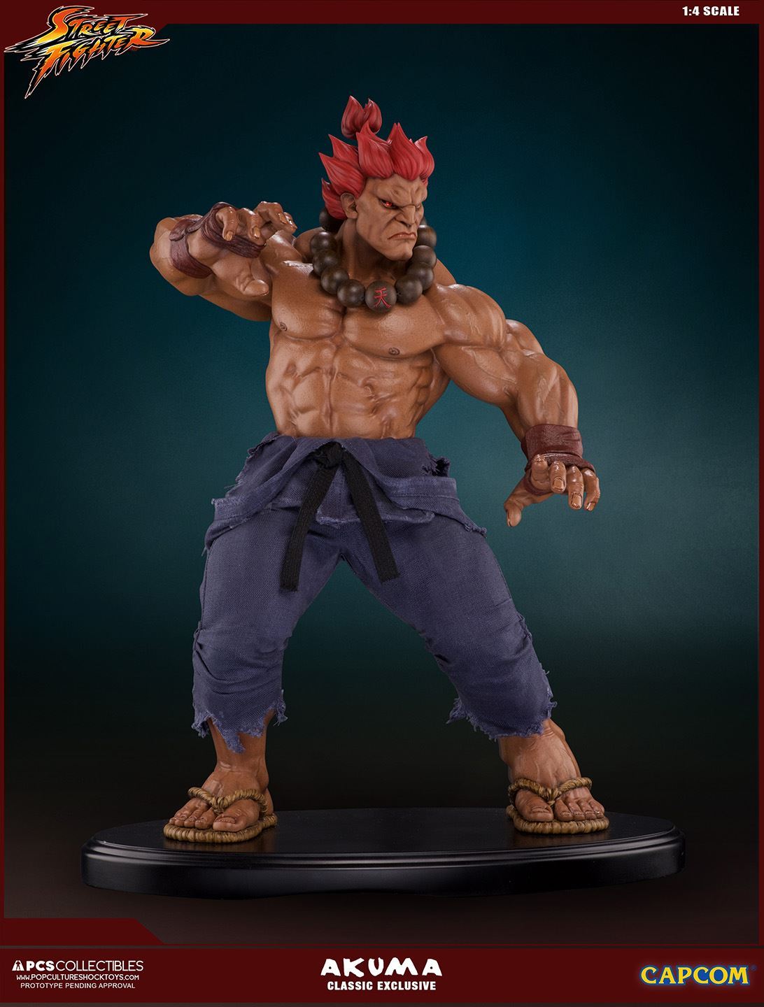 Street Fighter IV - Gouki - Mixed Media - 1/4 - PCS Exclusive, Classic EX (Premium Collectibles Studio) photo 10