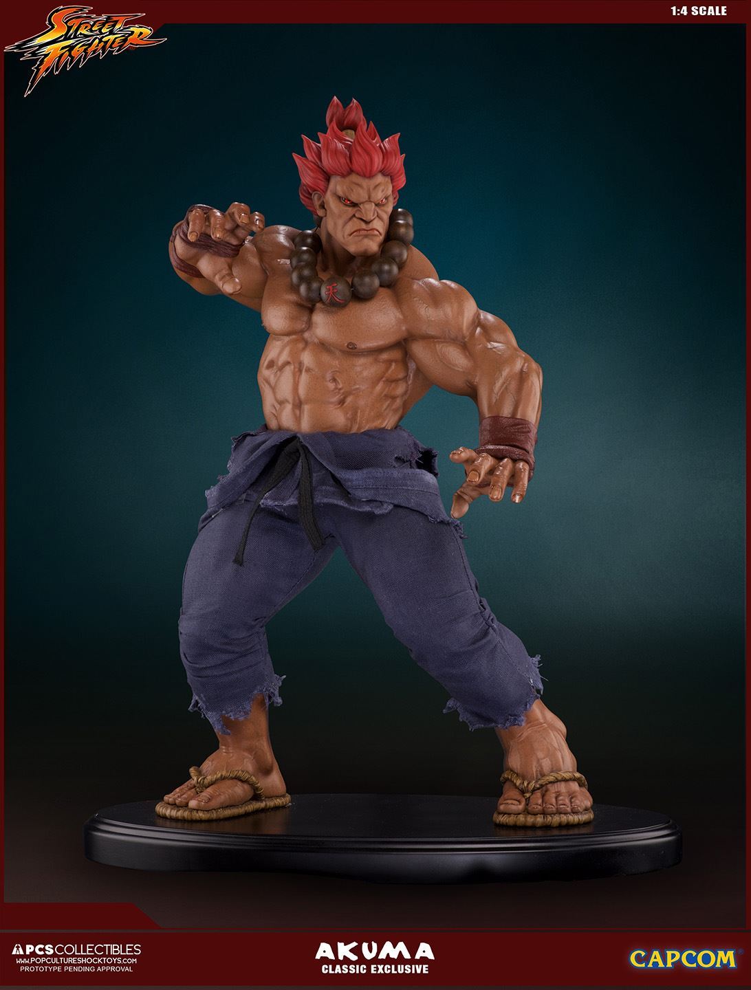 Street Fighter IV - Gouki - Mixed Media - 1/4 - PCS Exclusive, Classic EX (Premium Collectibles Studio) photo 11