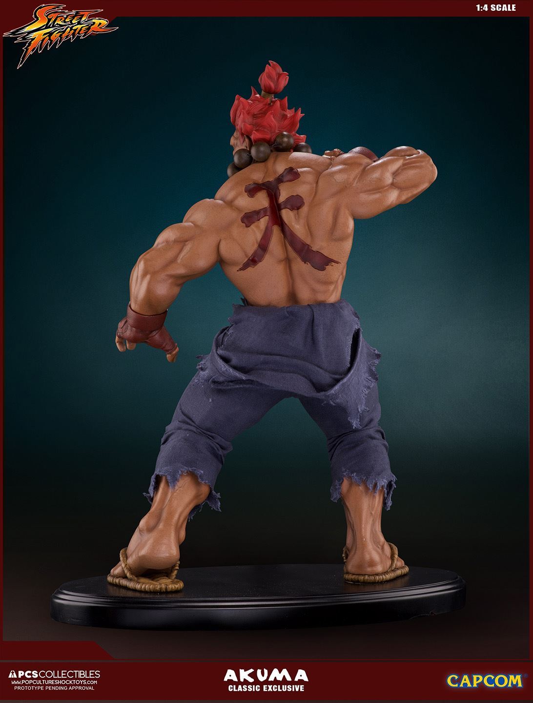 Street Fighter IV - Gouki - Mixed Media - 1/4 - PCS Exclusive, Classic EX (Premium Collectibles Studio) photo 12