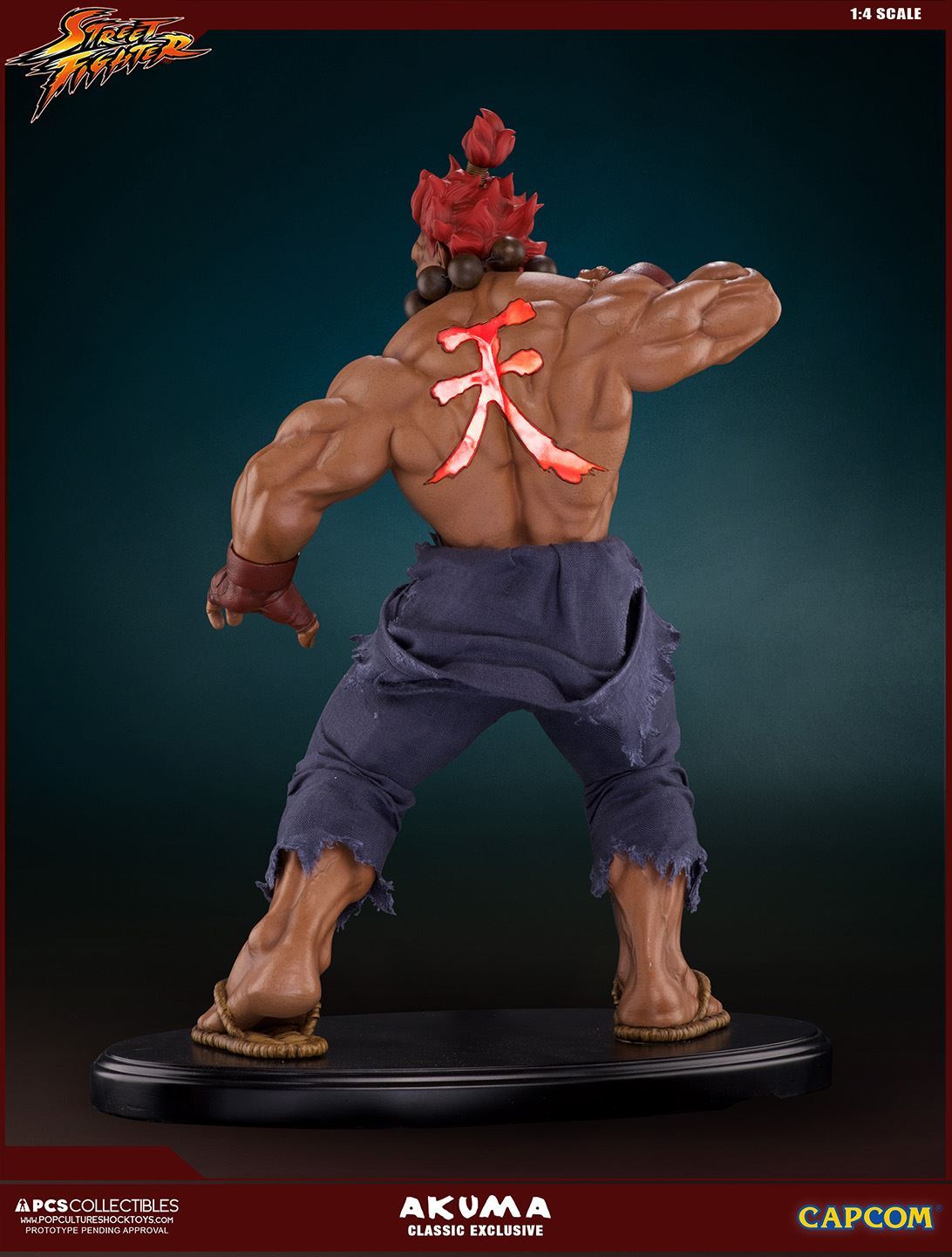 Street Fighter IV - Gouki - Mixed Media - 1/4 - PCS Exclusive, Classic EX (Premium Collectibles Studio) photo 13