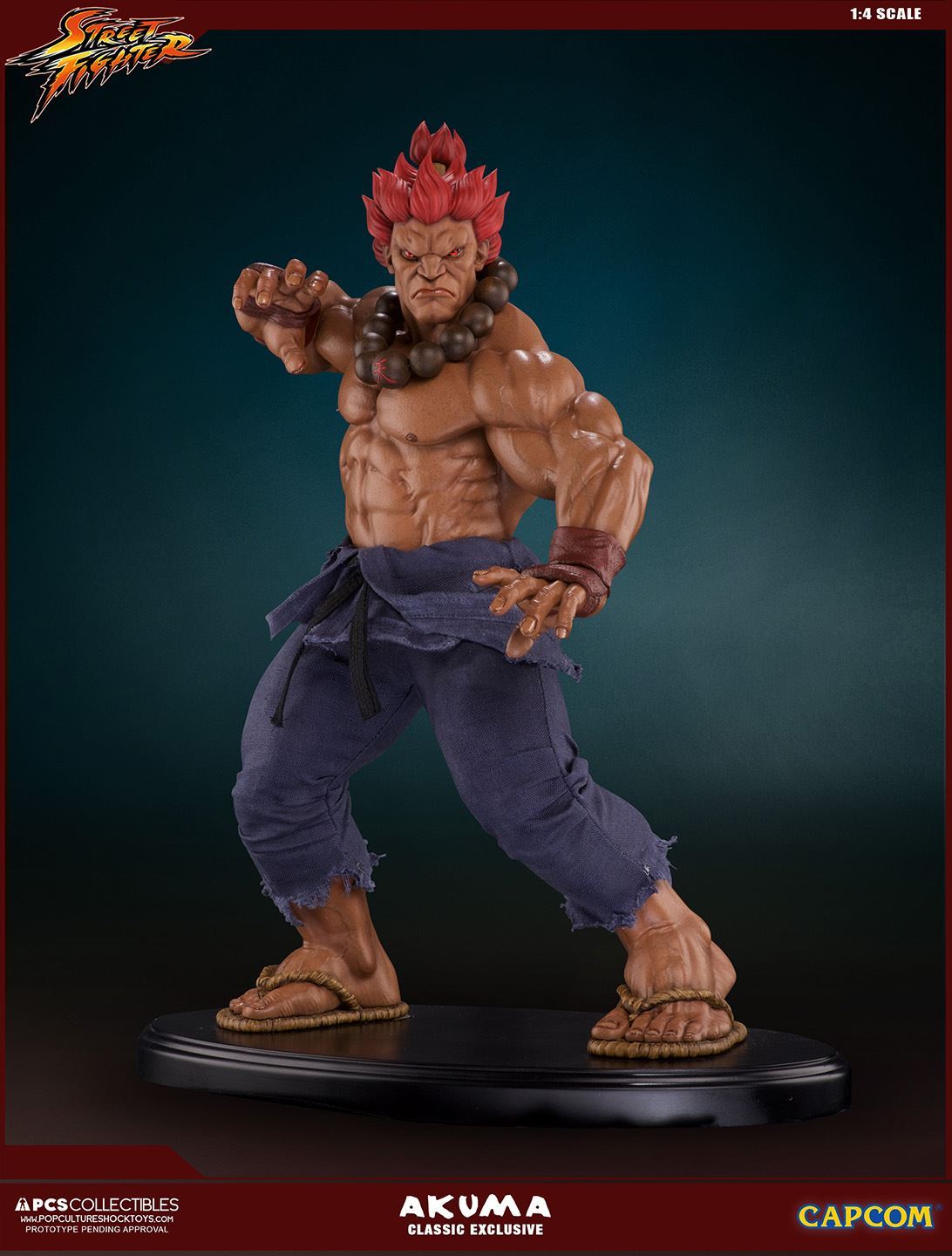 Street Fighter IV - Gouki - Mixed Media - 1/4 - PCS Exclusive, Classic EX (Premium Collectibles Studio) photo 15