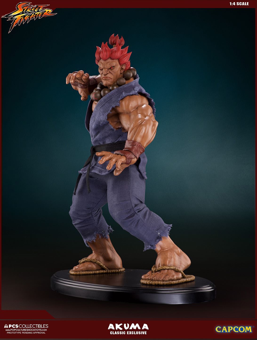Street Fighter IV - Gouki - Mixed Media - 1/4 - PCS Exclusive, Classic EX (Premium Collectibles Studio) photo 18