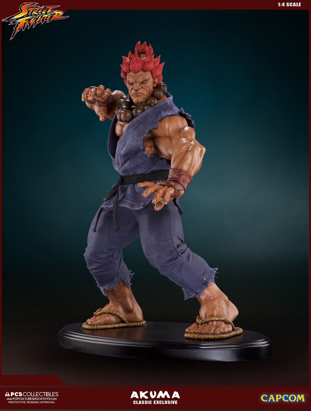 Street Fighter IV - Gouki - Mixed Media - 1/4 - PCS Exclusive, Classic EX (Premium Collectibles Studio) photo 19