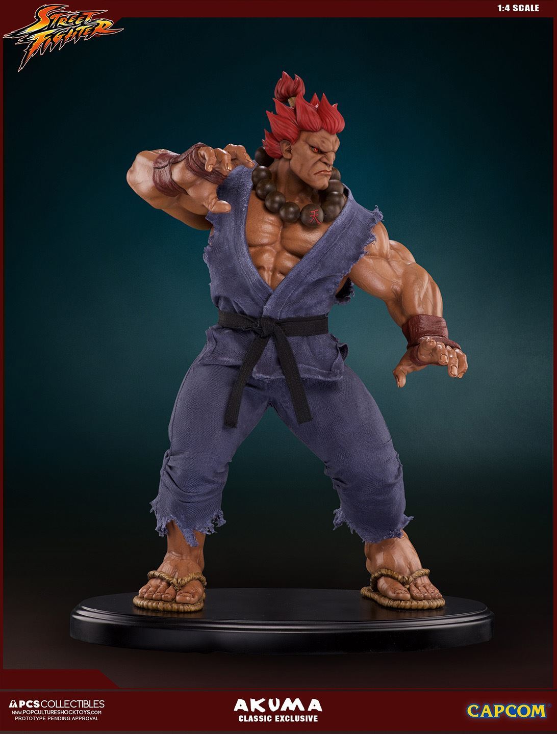 Street Fighter IV - Gouki - Mixed Media - 1/4 - PCS Exclusive, Classic EX (Premium Collectibles Studio) photo 20