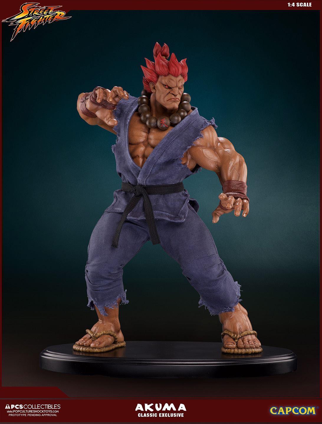 Street Fighter IV - Gouki - Mixed Media - 1/4 - PCS Exclusive, Classic EX (Premium Collectibles Studio) photo 21