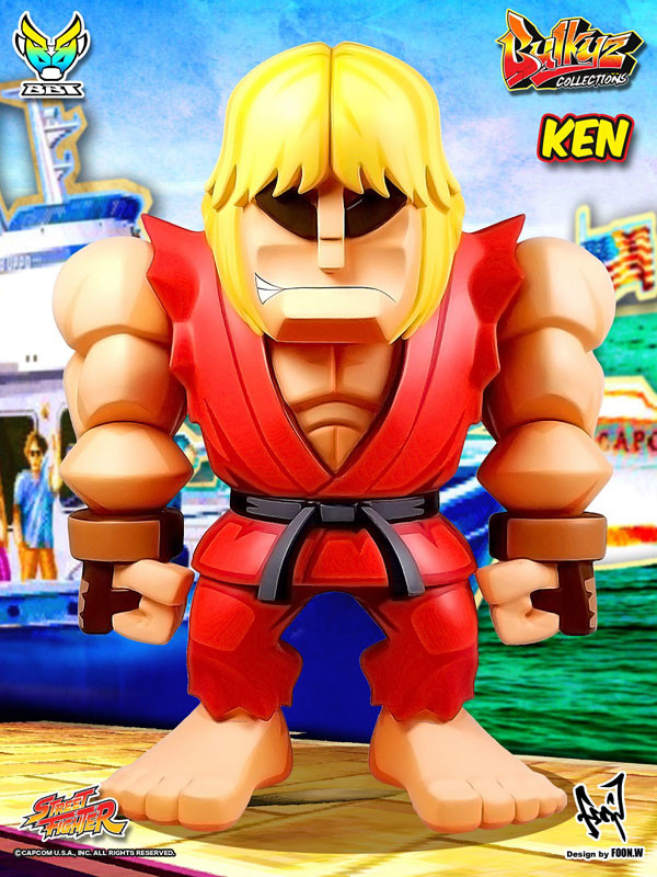 Street Fighter - Ken Masters - Bulkys Collections (B.C.S-02) (Big Boys Toys) photo 3