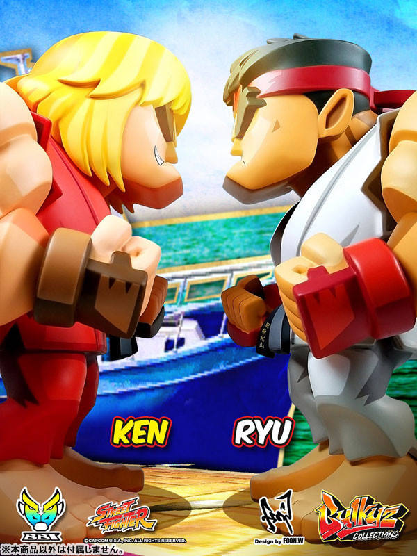 Street Fighter - Ken Masters - Bulkys Collections (B.C.S-02) (Big Boys Toys) photo 4