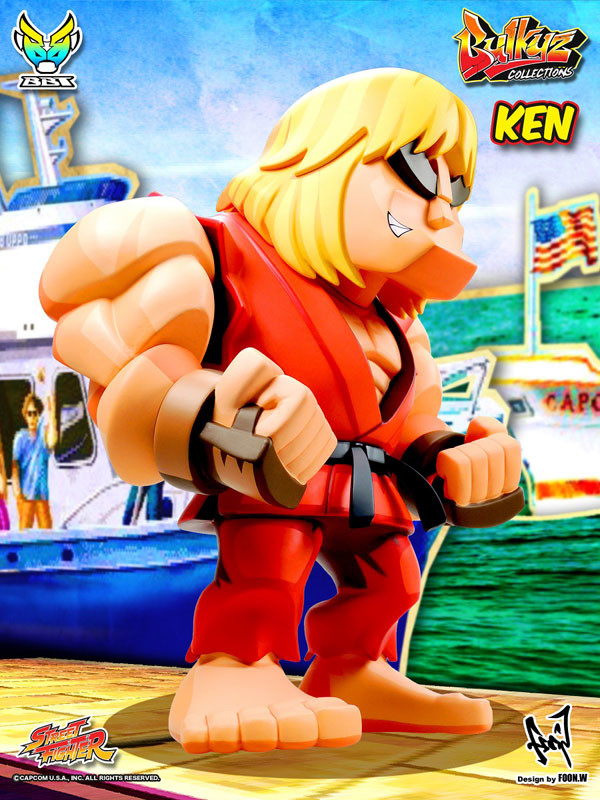Street Fighter - Ken Masters - Bulkys Collections (B.C.S-02) (Big Boys Toys) photo 7