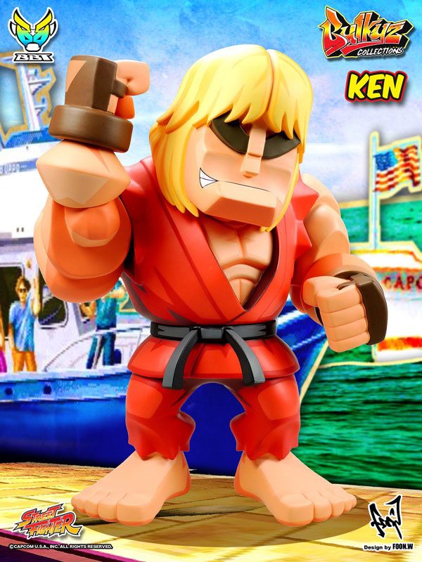 Street Fighter - Ken Masters - Bulkys Collections (B.C.S-02) (Big Boys Toys) photo 8