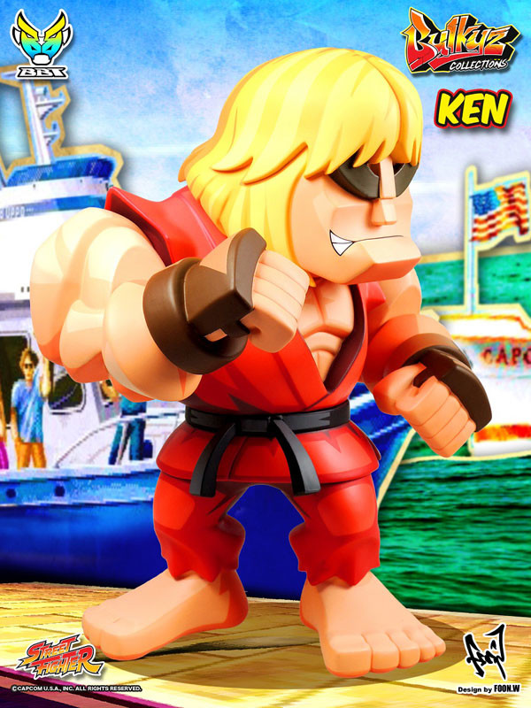Street Fighter - Ken Masters - Bulkys Collections (B.C.S-02) (Big Boys Toys) photo 9