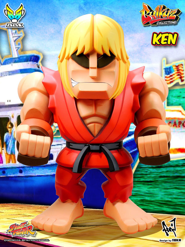Street Fighter - Ken Masters - Bulkys Collections (B.C.S-02) (Big Boys Toys) photo 11