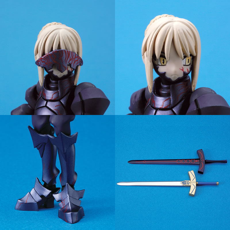 Fate/Stay Night - Altria Pendragon - Revoltech - Saber, (Alter) (Kaiyodo) photo 2