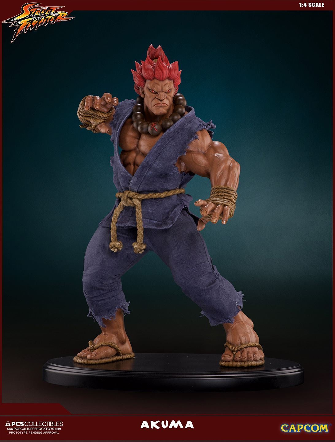 Street Fighter IV - Street Fighter V - Gouki - Mixed Media - 1/4 - Retail Version (Premium Collectibles Studio) photo 3